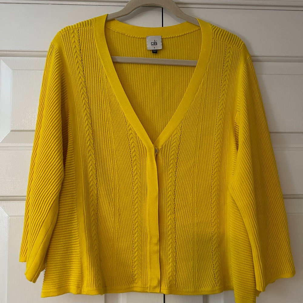 CAbi Sunshine Cardigan